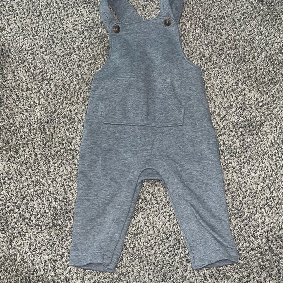 Old navy - fleece romper - 6-12 months - gray - Picture 1 of 3